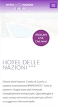 Mobile Screenshot of hoteldellenazionicaorle.it