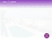 Tablet Screenshot of hoteldellenazionicaorle.it